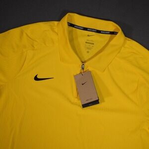 NikeCourt Dri-FIT ADV Textured Tennis/Pickleball Polo Unreleased X-Large Yellow